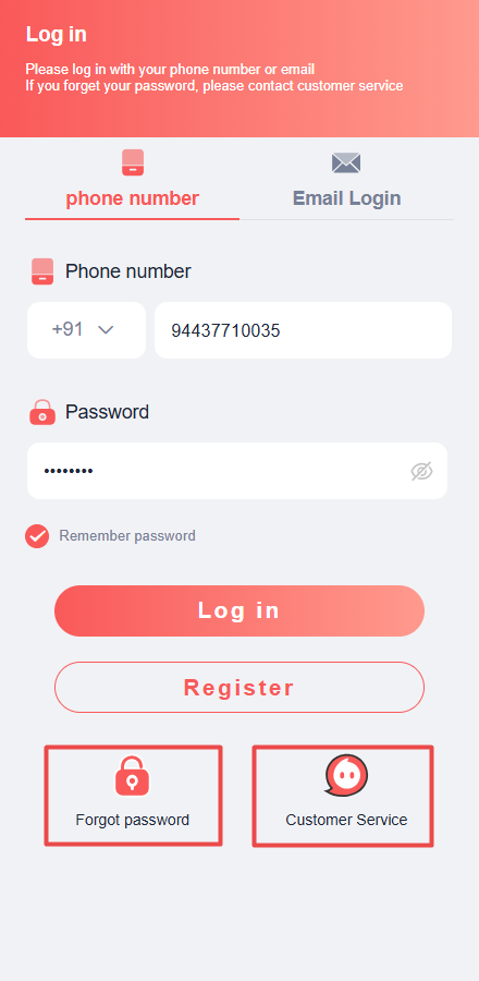 91 Club Login FORGOT PASSWORD AND CUSTOMER SERVICE
